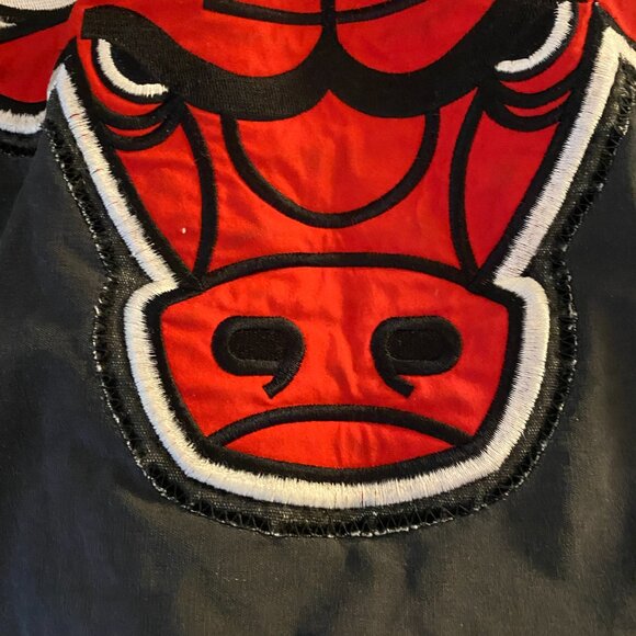 VINTAGE STARTER HOODIE JACKET CHICAGO BULLS NBA PREOWNED SIZE MEDIUM - Picture 9 of 16